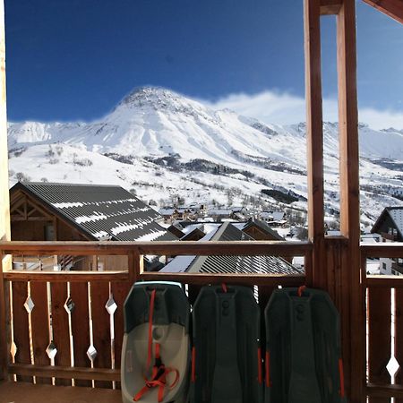 Appart - Chalet Du Hameau Des Aiguilles 알비에즈-몽트롱 외부 사진