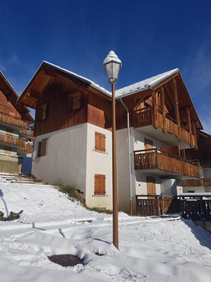 Appart - Chalet Du Hameau Des Aiguilles 알비에즈-몽트롱 외부 사진
