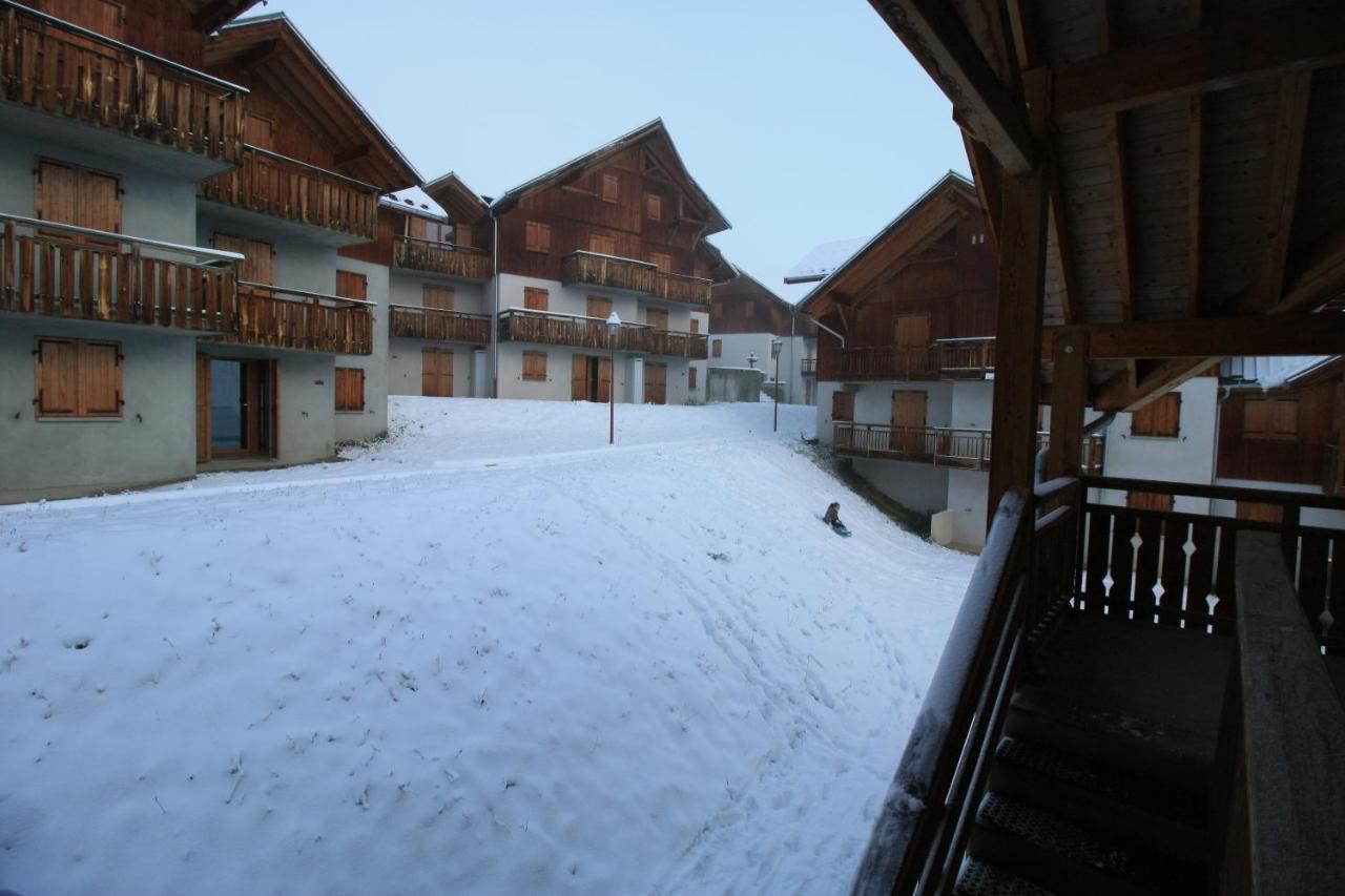 Appart - Chalet Du Hameau Des Aiguilles 알비에즈-몽트롱 외부 사진