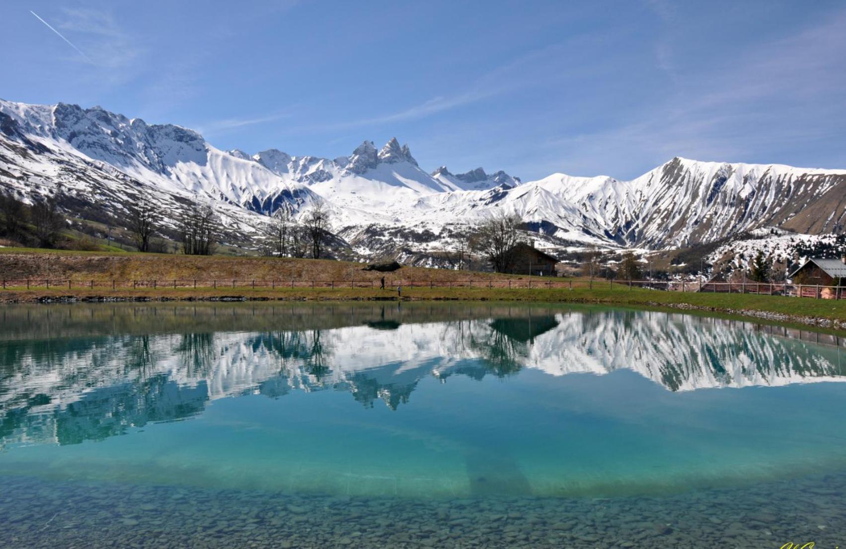 Appart - Chalet Du Hameau Des Aiguilles 알비에즈-몽트롱 외부 사진